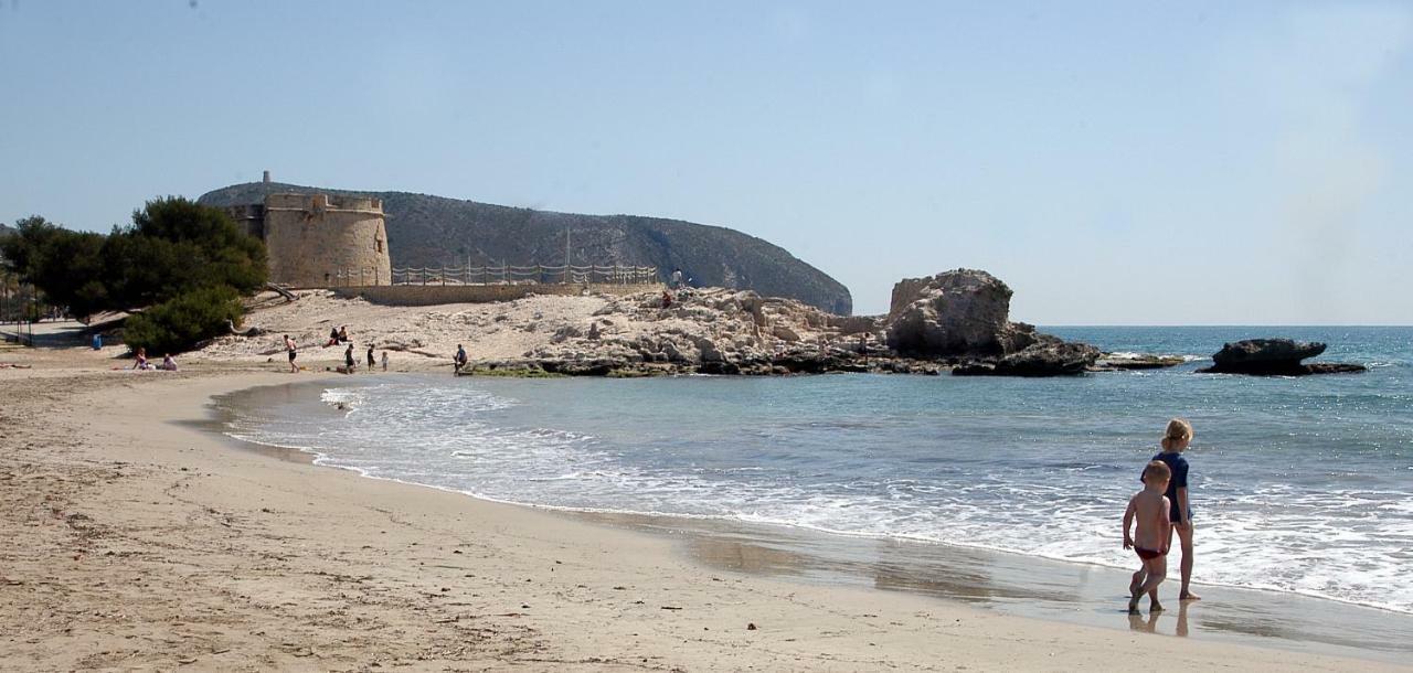 Apartamento 1 Linea Moraira Luaran gambar